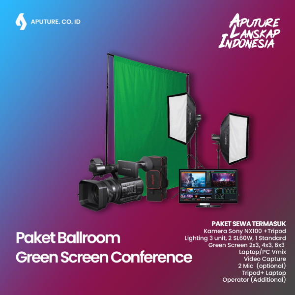 Paket virtual Green Screen Video Conference